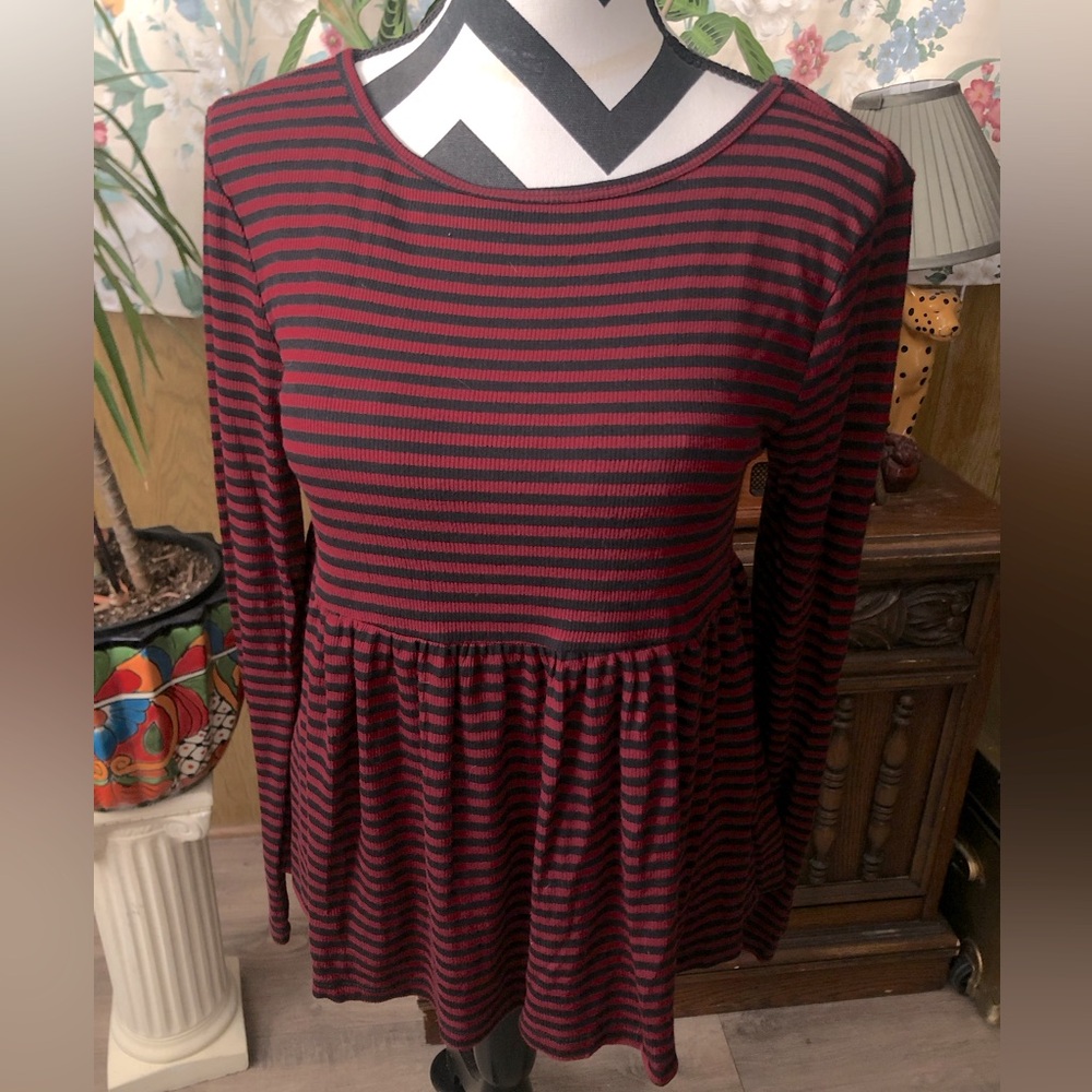 Ruffled Long Sleeve